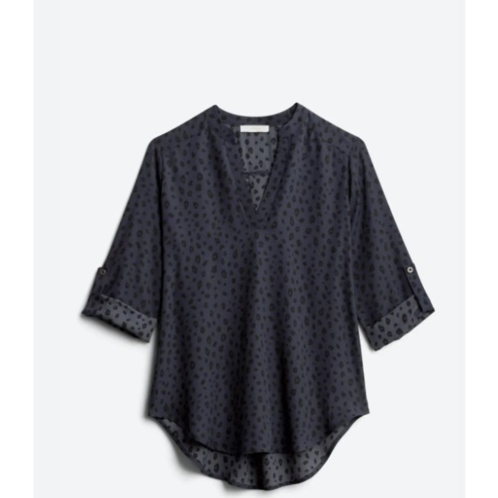 Lush Warren Split Neck Blouse from Stitchfix